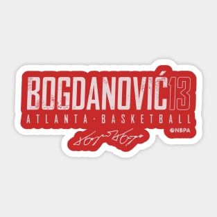 Bogdan Bogdanovic Atlanta Elite Sticker